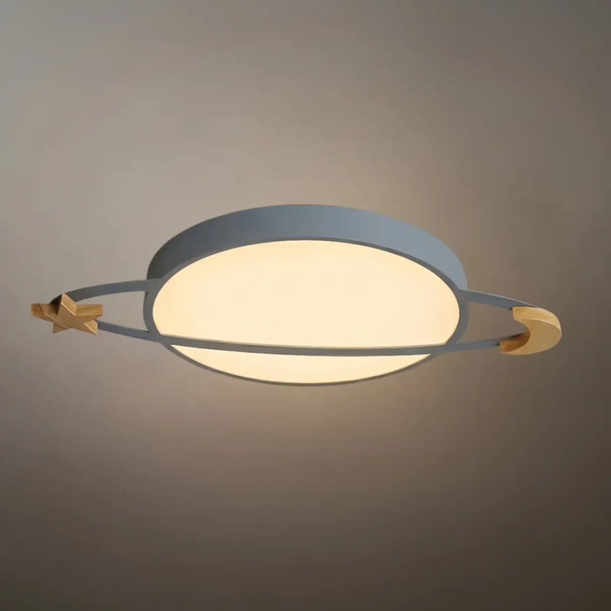 Vivara Modern Ceiling Light - Dimmable Grey/White/Green for Bedroom